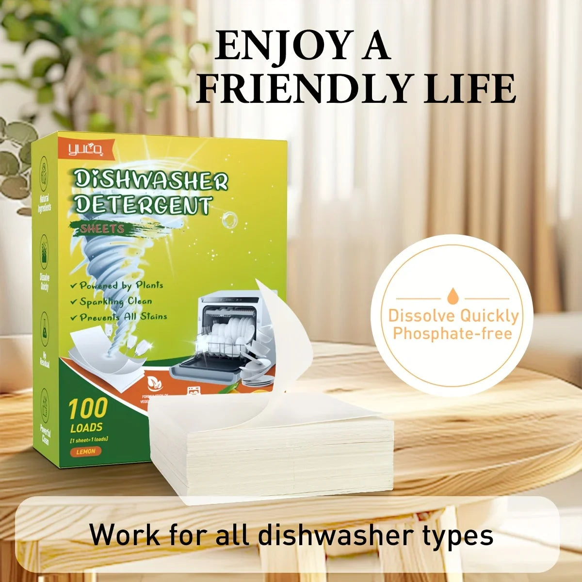 Eco Lemon Dish Tablets