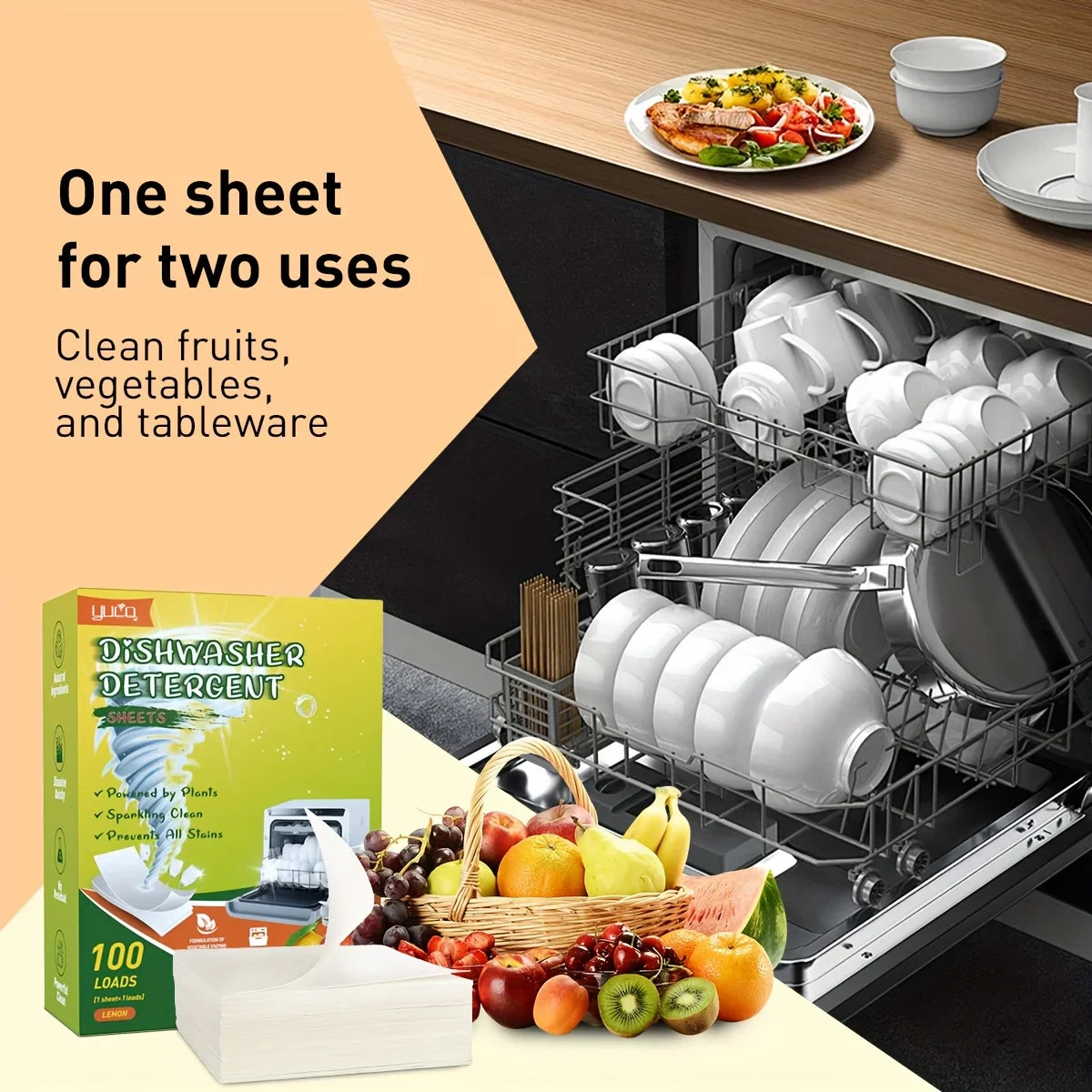 Eco Lemon Dish Tablets