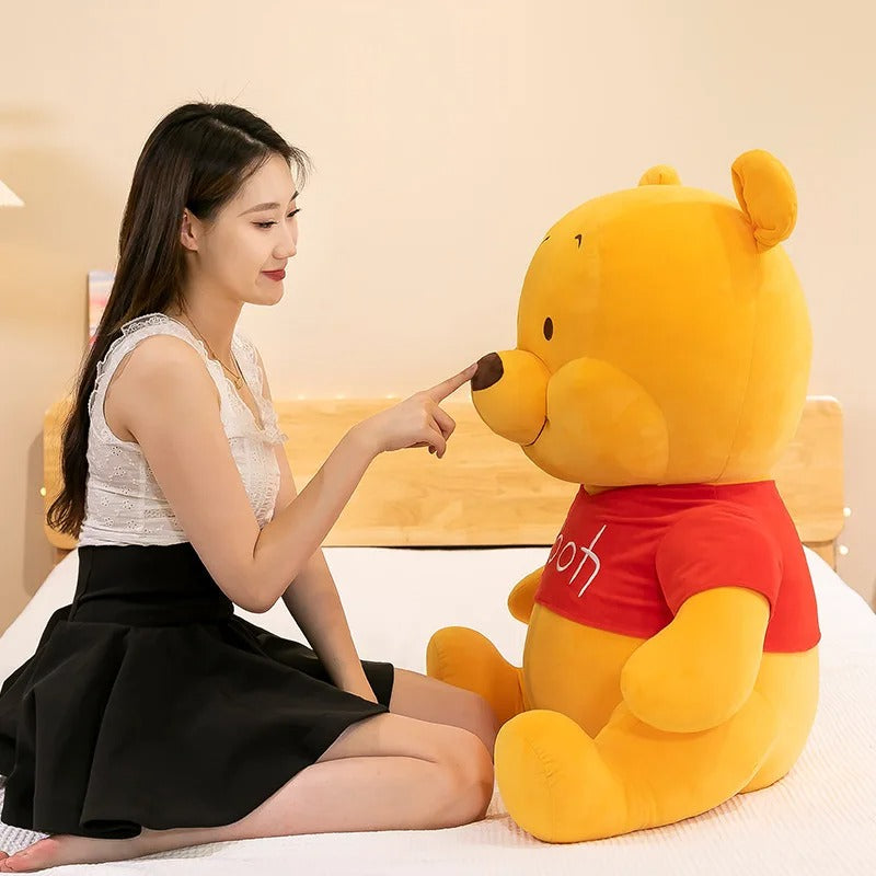 22-60cm Disney Winnie The Pooh Plush Toys Cute Large Stuffed Toys Cartoon Stuffed Anime Plushie Big Bear Doll Gifts | Dollibery