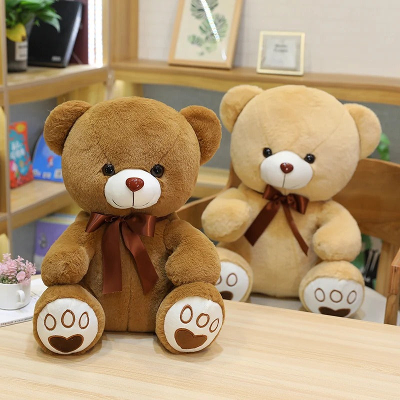 High Quality 35/50/60CM 5 Colors Lovely Bow-Knot Teddy Bear Doll Stuffed Animal Bear Plush Toys Birthday Baby Gift | Dollibery
