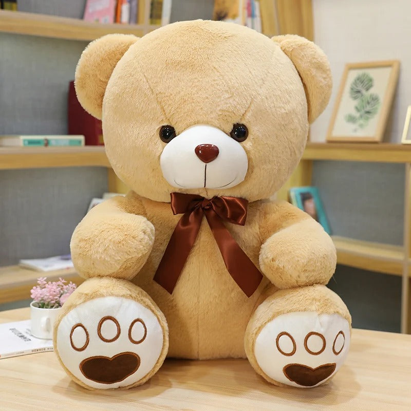 High Quality 35/50/60CM 5 Colors Lovely Bow-Knot Teddy Bear Doll Stuffed Animal Bear Plush Toys Birthday Baby Gift | Dollibery