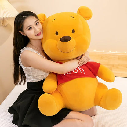 22-60cm Disney Winnie The Pooh Plush Toys Cute Large Stuffed Toys Cartoon Stuffed Anime Plushie Big Bear Doll Gifts | Dollibery