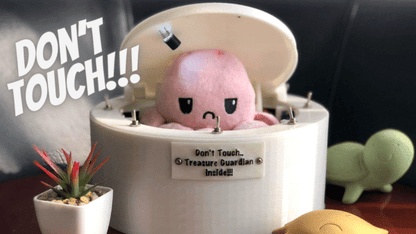 DON’T TOUCH!!! OCTOPUS TREASURE GUARDIAN INSIDE!!!