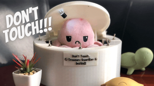 DON’T TOUCH!!! OCTOPUS TREASURE GUARDIAN INSIDE!!!