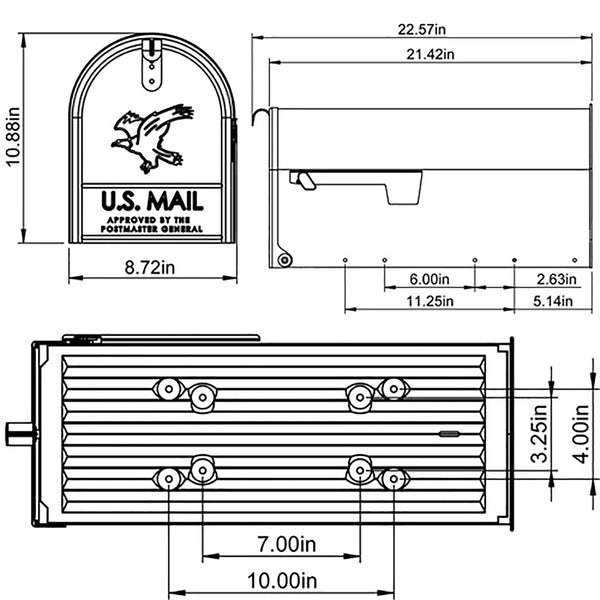 Secure Steel Mailbox