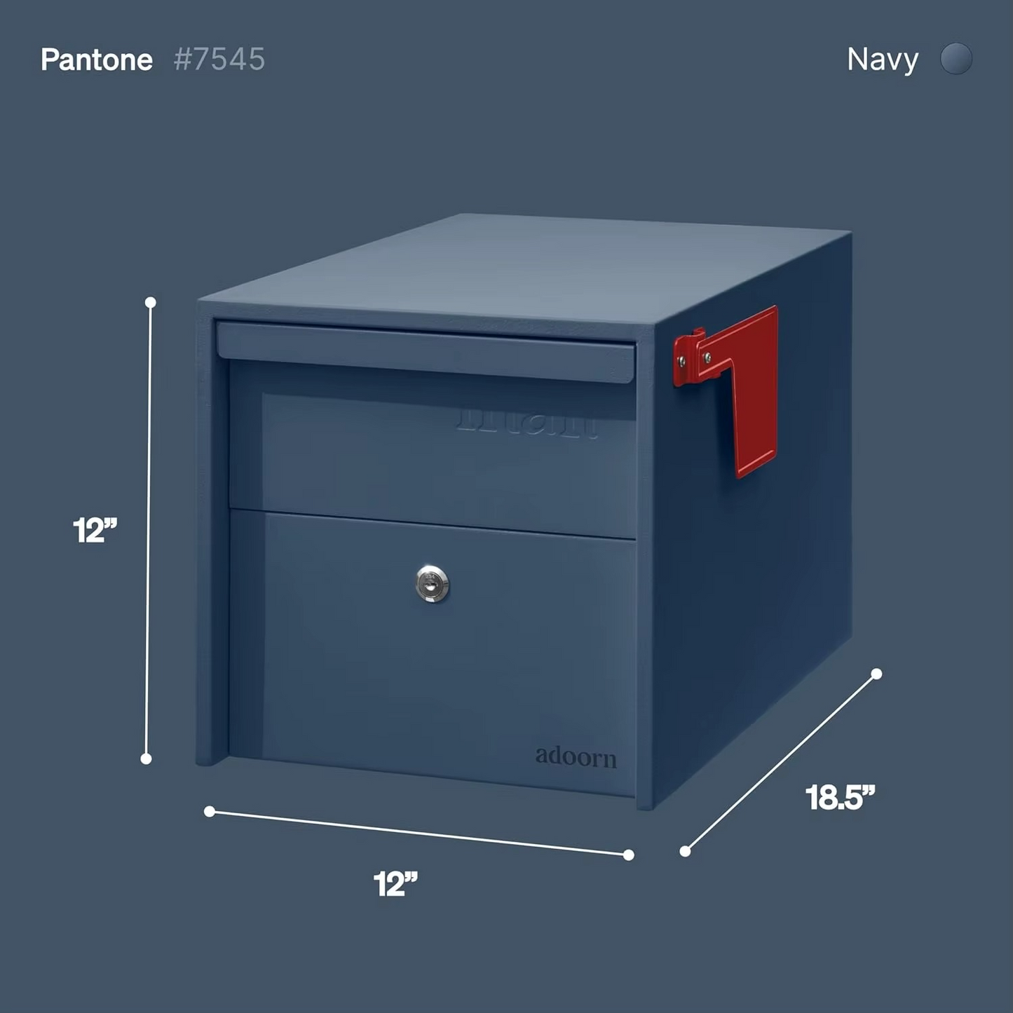 Large Secure Mailbox | Locking, Waterproof & Anti-Theft Design