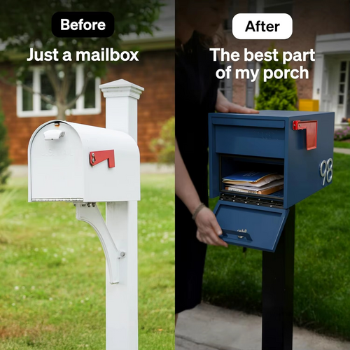 Large Secure Mailbox | Locking, Waterproof & Anti-Theft Design