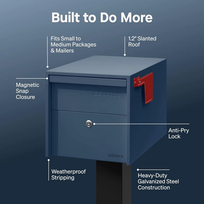 Large Secure Mailbox | Locking, Waterproof & Anti-Theft Design