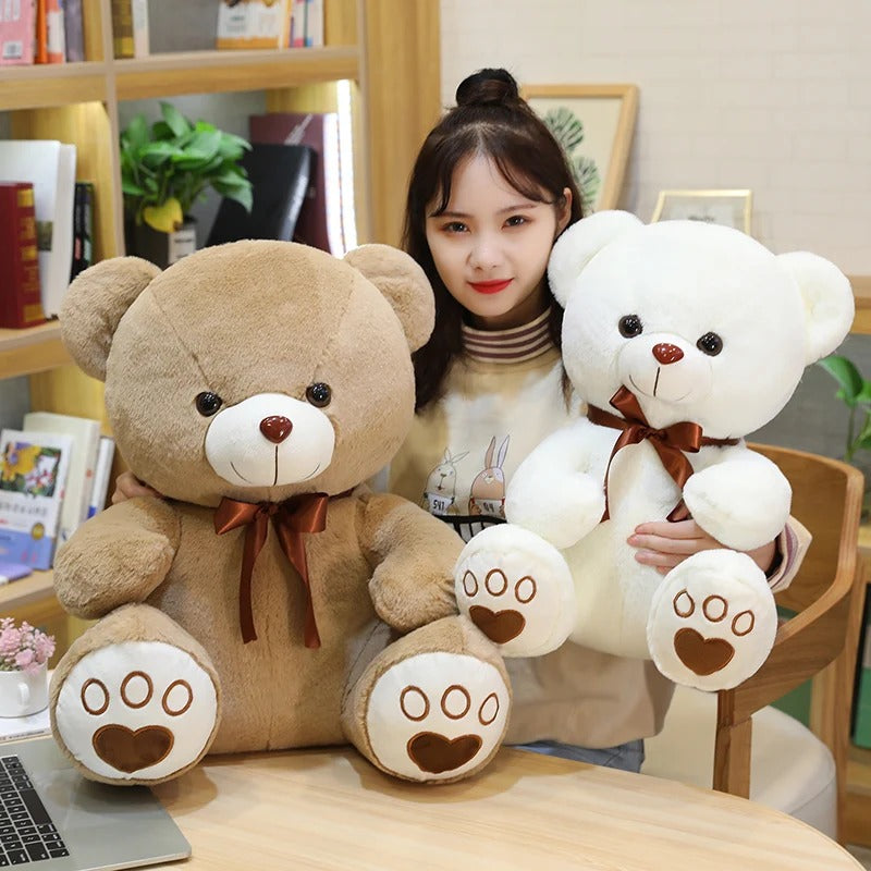 High Quality 35/50/60CM 5 Colors Lovely Bow-Knot Teddy Bear Doll Stuffed Animal Bear Plush Toys Birthday Baby Gift | Dollibery